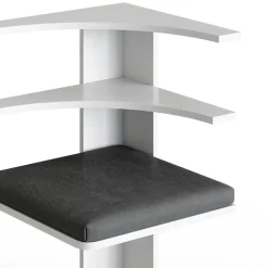 Vicco Coin pour banquette Blanc 43.5x43.5cm