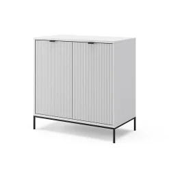 Vicco Commode Blanc 42x81.2cm avec 2 portes
