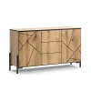 Vicco Commode avec tiroirs Chêne 124x69.6cm