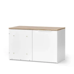 Vicco Commode dangle Blanc/Sonoma 40x50cm avec porte