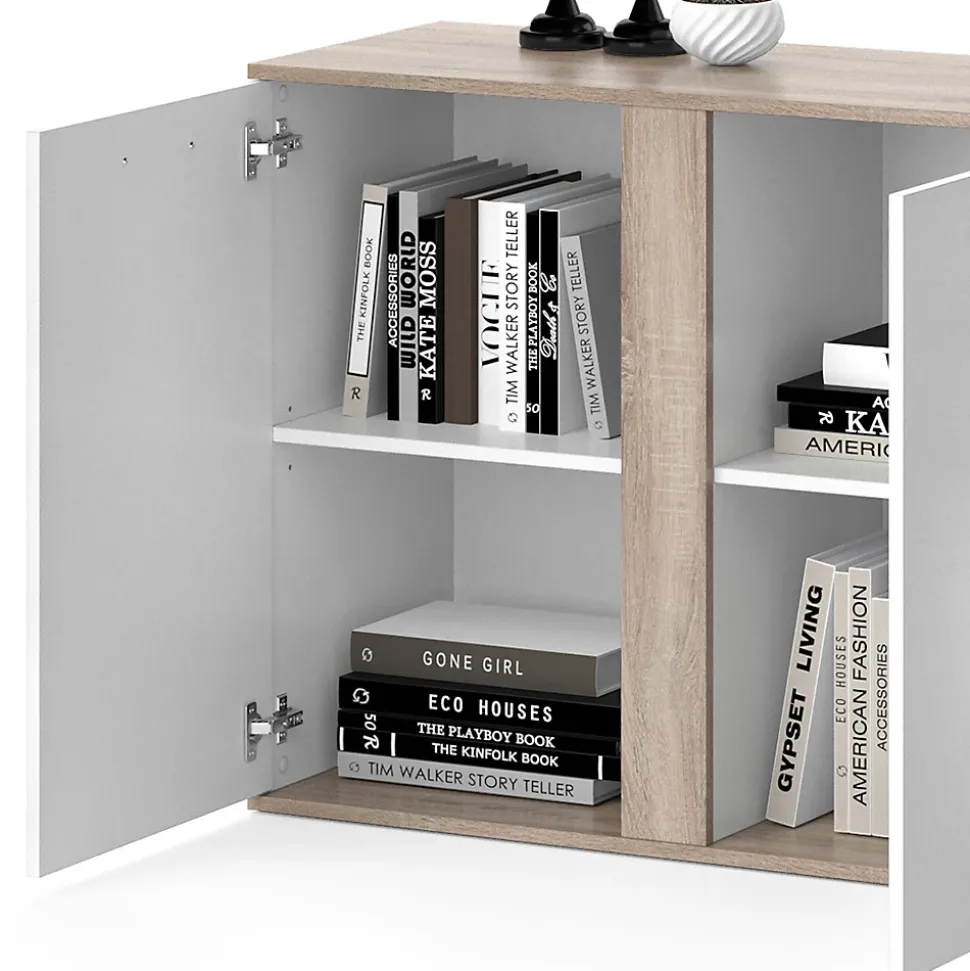 Vicco Commode Sonoma 40x80cm avec portes