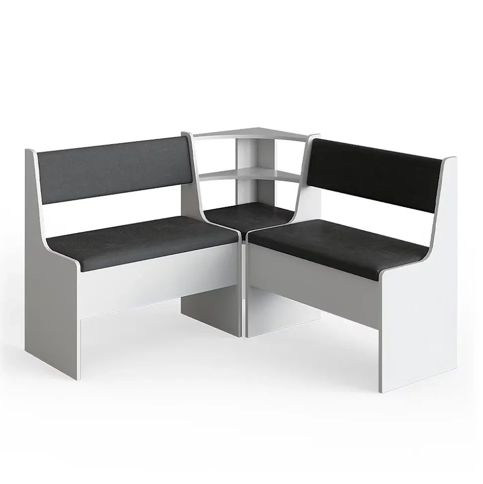 Vicco Groupe de banquettes dangle Blanc 41.5x120cm Sans table
