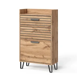 Vicco Le basculeur à chaussures Chêne Wotan 59.8x100cm avec 2 compartiments
