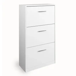 Vicco Meuble à chaussure Blanc 59x105cm