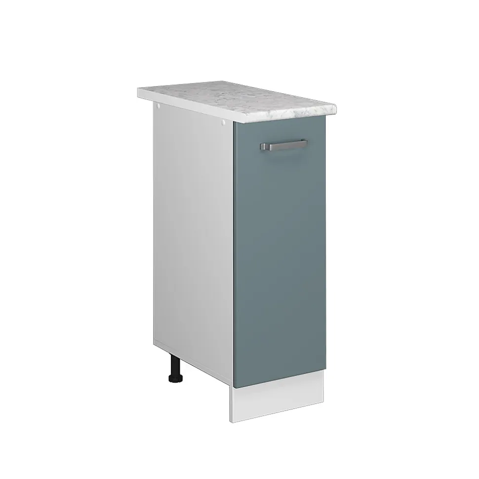 Vicco Meuble bas universel Bleu-gris 30cm avec porte, avec PT