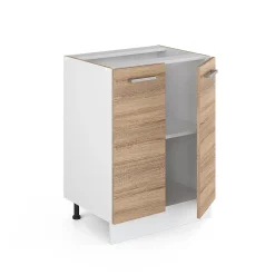 Vicco Meuble bas universel Sonoma 60cm avec portes, sans PT