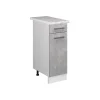 Vicco Meuble bas universel Béton 30cm avec tiroir, avec PT