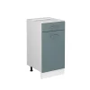 Vicco Meuble bas universel Bleu-gris 40cm avec tiroir, sans PT
