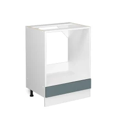 Vicco Meuble bas universel Bleu-gris 60cm avec grande niche, sans PT