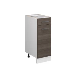 Vicco Meuble bas universel Gris 30cm avec tiroir, sans PT