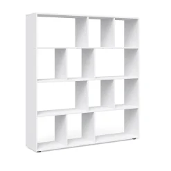 Vicco Meuble de rangement cube Blanc 131.6x143cm