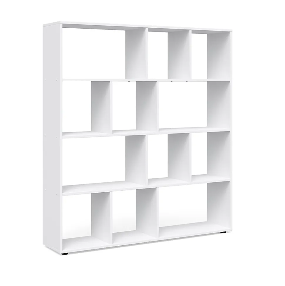 Vicco Meuble de rangement cube Blanc 131.6x143cm