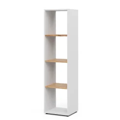 Vicco Meuble de rangement cube Chêne blanc/force de lor 36.8x144.9cm