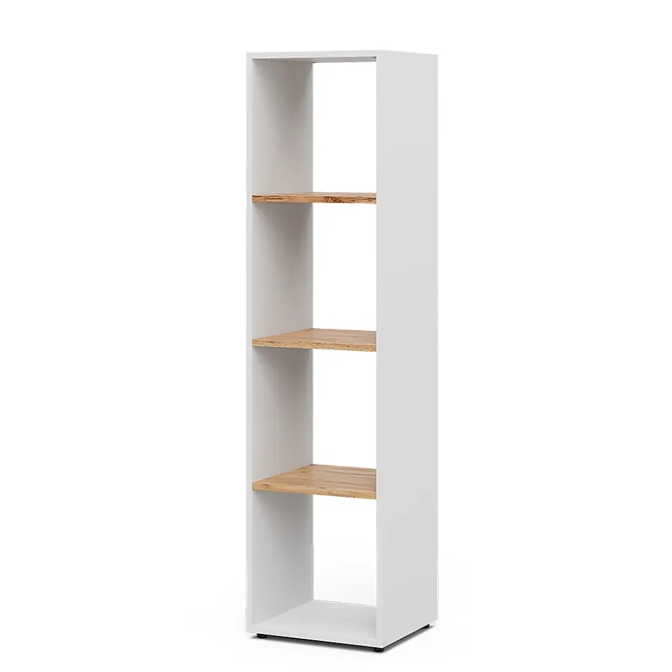 Vicco Meuble de rangement cube Chêne blanc/force de lor 36.8x144.9cm