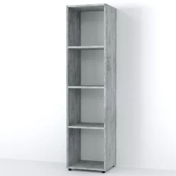 Vicco Meuble de rangement cube Gris 142.5x36.2cm