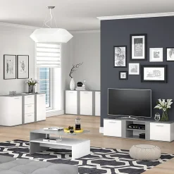 Vicco Meuble tv Béton 155x41cm