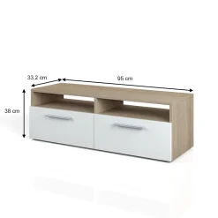 Vicco Meuble tv Sonoma 95x38cm