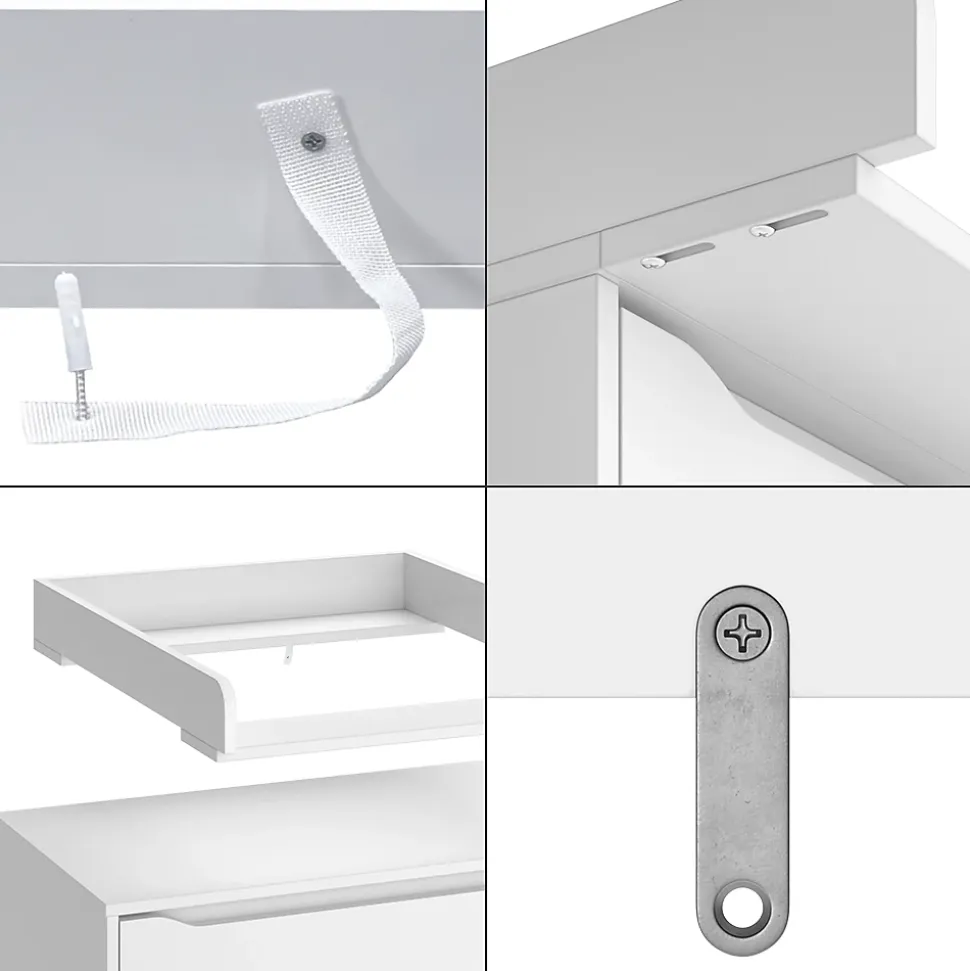 Vicco plan à langer Blanc 60x76cm