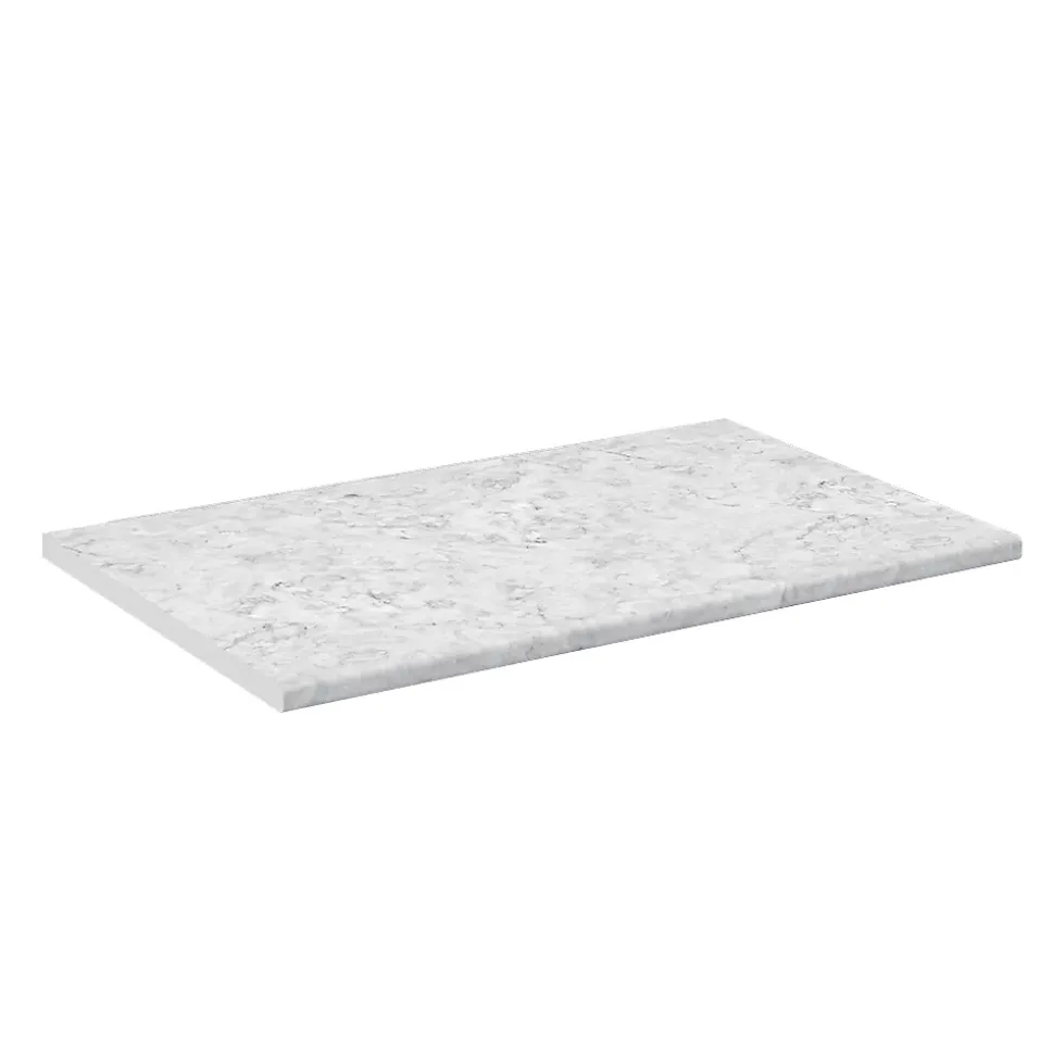 Vicco Plan de travail cuisine Marbre blanc 97cm