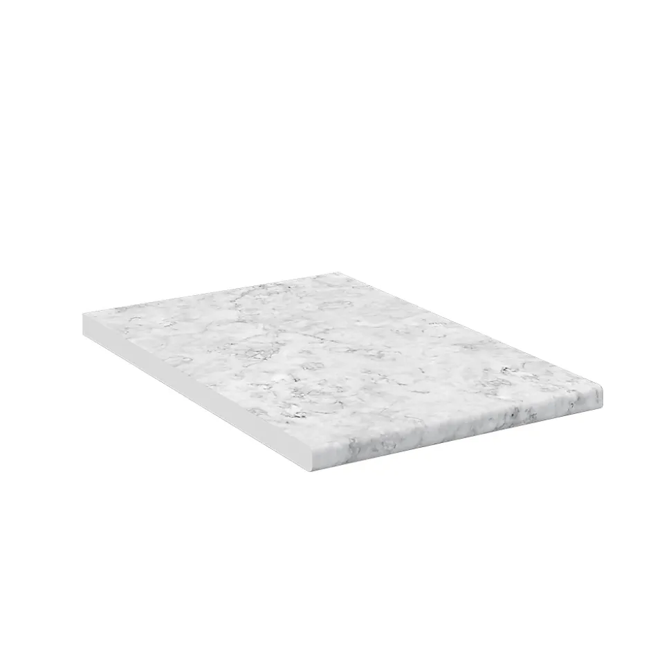 Vicco Plan de travail cuisine blanc/marbre 40cm
