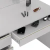 Vicco Set de maquillage Blanc/Or 55cm avec tabouret
