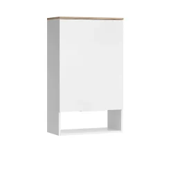 Vicco Sideboard Blanc/Sonoma 60x100cm avec porte