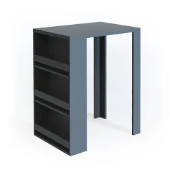 Vicco Table de bar Anthracite 57x80cm