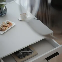 Vicco Table de bar Blanc 67x100cm