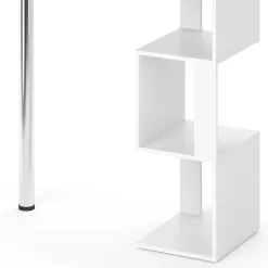 Vicco Table de bar Blanc 113x39.8cm