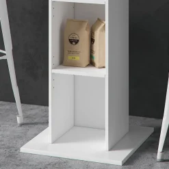 Vicco Table de bar Béton 70x70cm