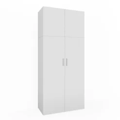 Vicco Étagère à dossiers Blanc 80x182.4cm