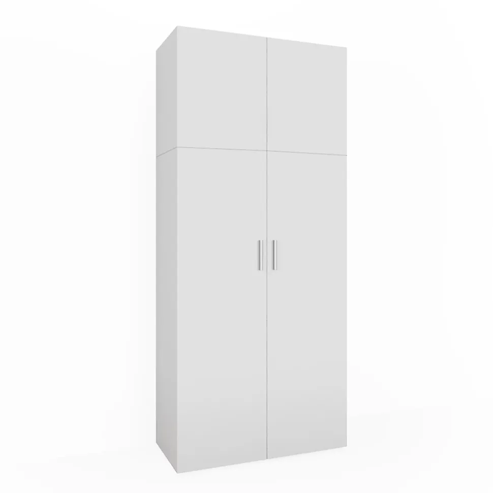 Vicco Étagère à dossiers Blanc 80x182.4cm