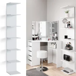 Vicco Étagère Blanc 30 x 190 cm