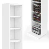 Vicco Étagère CD Blanc 21x91.8cm