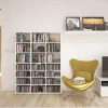 Vicco Étagère CD Blanc 105.4x136cm