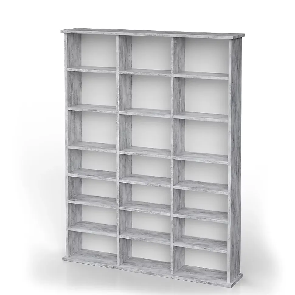 Vicco Étagère CD Béton 105.4x136cm