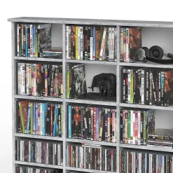 Vicco Étagère CD Béton 105.4x136cm