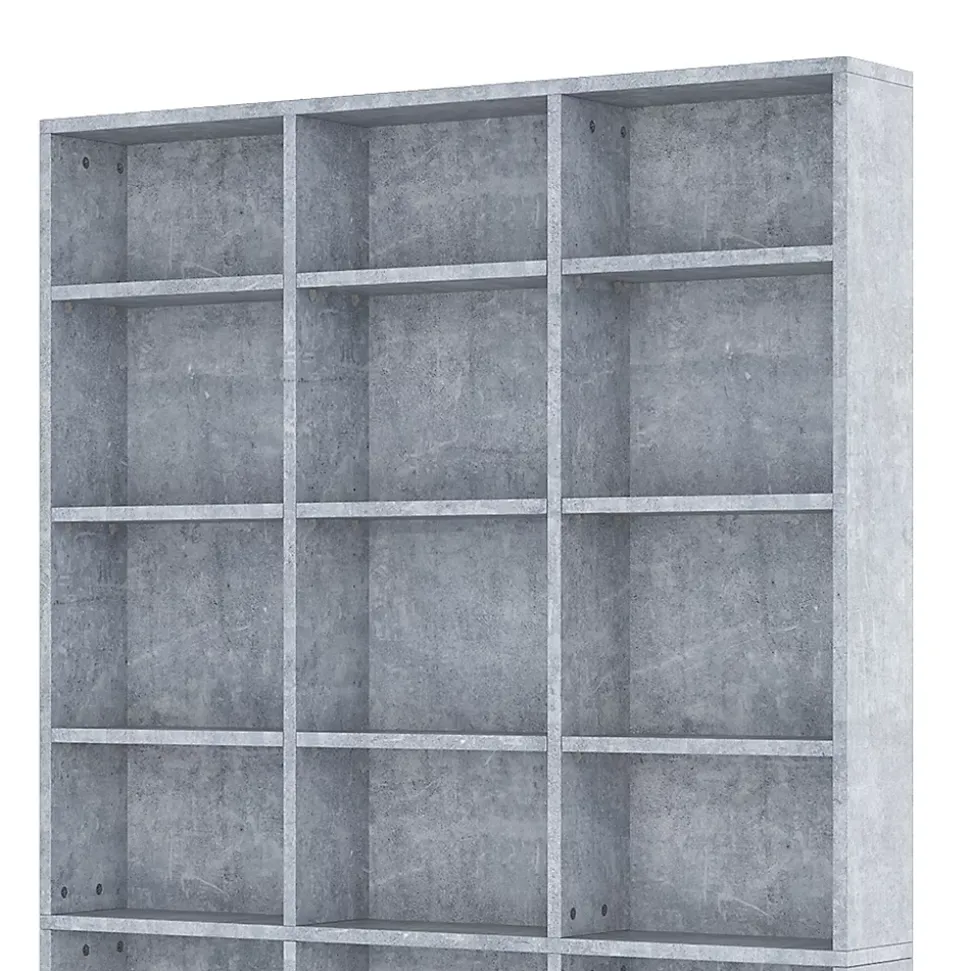 Vicco Étagère CD Béton 102x178cm