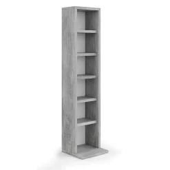 Vicco Étagère CD Béton 21x91.8cm