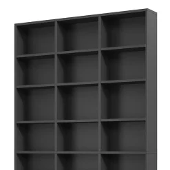 Vicco Étagère CD Noir 102x178cm