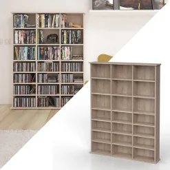 Vicco Étagère CD Sonoma 105.4x136cm