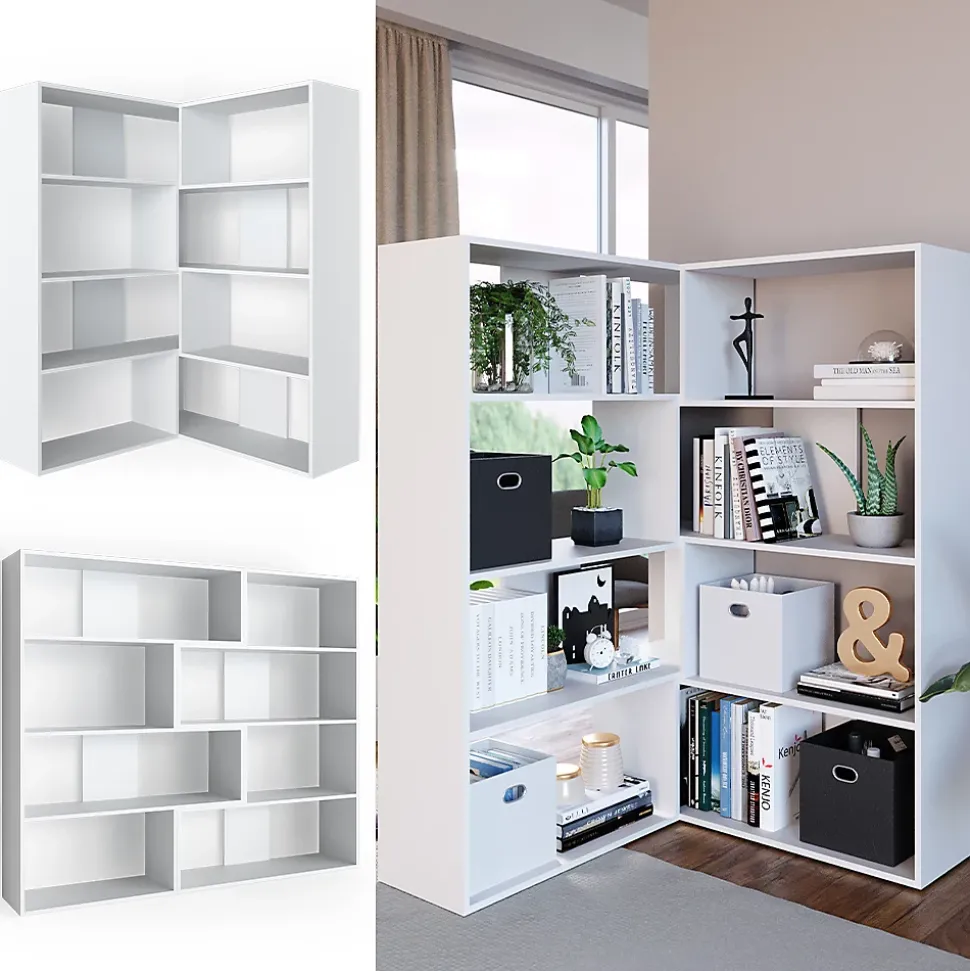 Vicco Étagère dangle Blanc 170x142.4cm