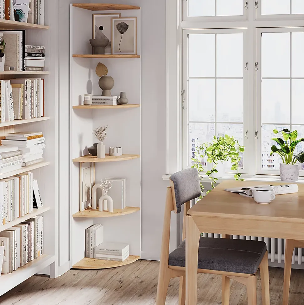 Vicco Étagère dangle Chêne blanc/force de lor 40x180.6cm