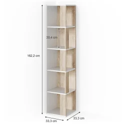 Vicco Étagère dangle Sonoma 33.3x162.2cm