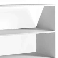 Vicco Étagère mansardée Blanc 90x100cm