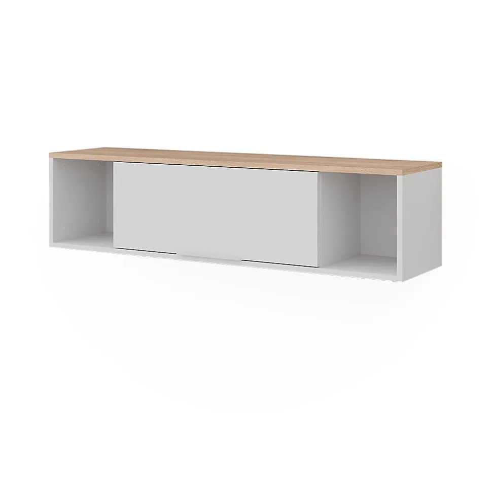 Vicco Étagère murale Blanc/Sonoma 120x30cm