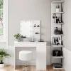 Vicco Étagère murale enfant Blanc 30x190cm avec 6 compartiments ouverts
