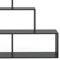 Vicco Étagère Noir 116.8x123.2cm