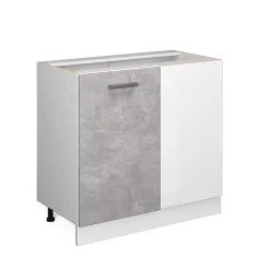 Vicco Universal Armoire dangle Béton 86cm avec porte, sans PT