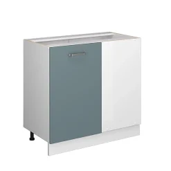 Vicco Universal Armoire dangle Bleu-gris 86cm avec porte, sans PT